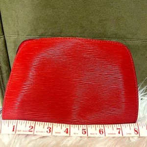 New Shiseido cosmetics bag.  One size.